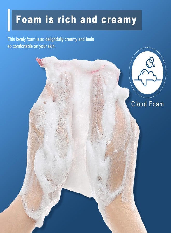 Lagincig 20PCS Soap Bag - Bar Soap Pouch Mesh Net with Drawstring Closure Foaming Body Drying Sock Holder for Shower - Image 3